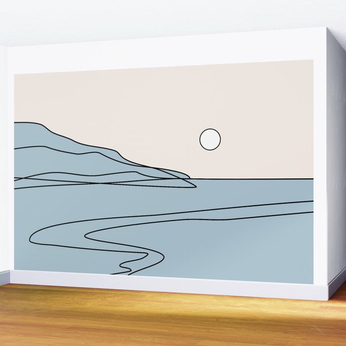 Abstract Landscape 28B Wall Mural Gallery Image 2