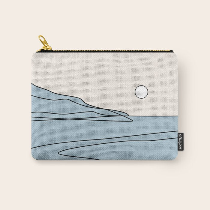 Abstract Landscape 28B Carry All Pouch Gallery Image 1