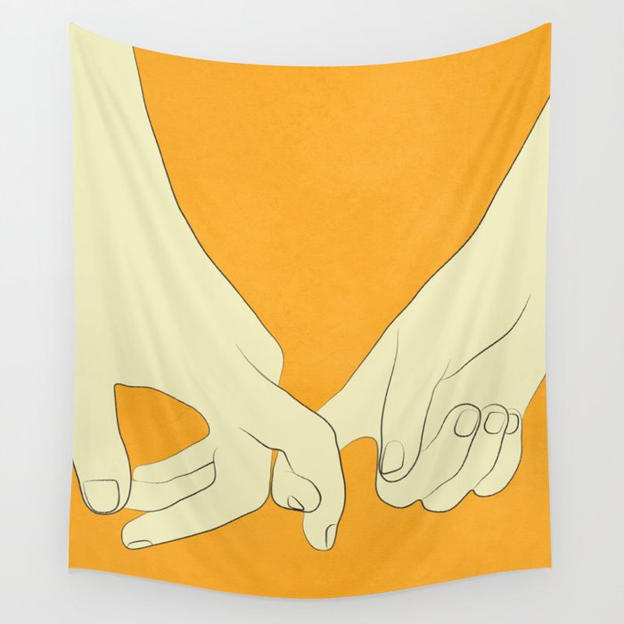 By Your Side 04 Wall Tapestry Gallery Image 1