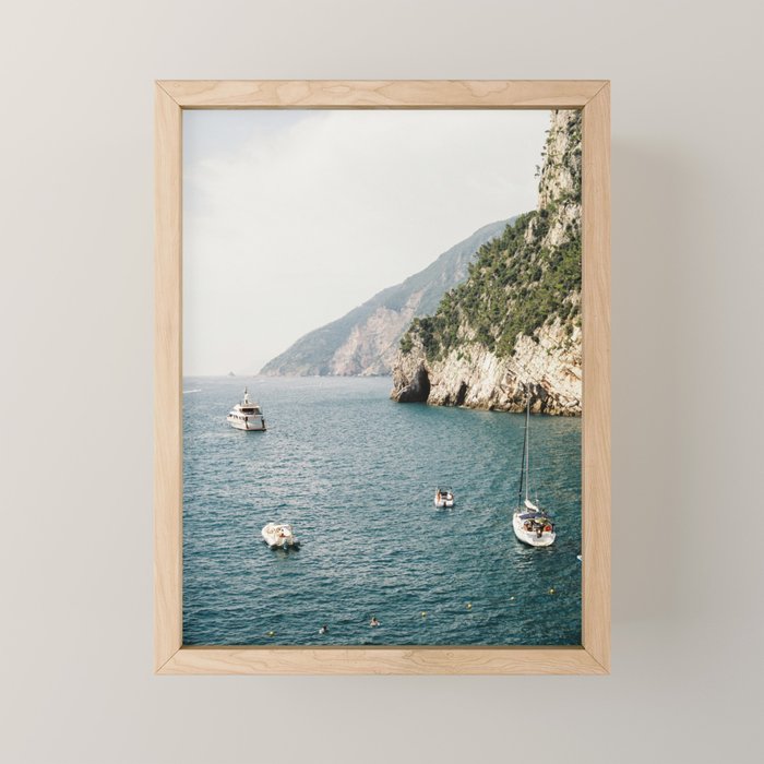 Italy coast in Portovenere | La Spezia, Cinque Terre | Fine Art Travel Photography Print  Mini Art Print Gallery Image 1