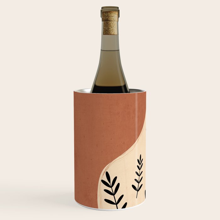 Minimal Abstract Art Vase 18 Wine Chiller Gallery Image 2