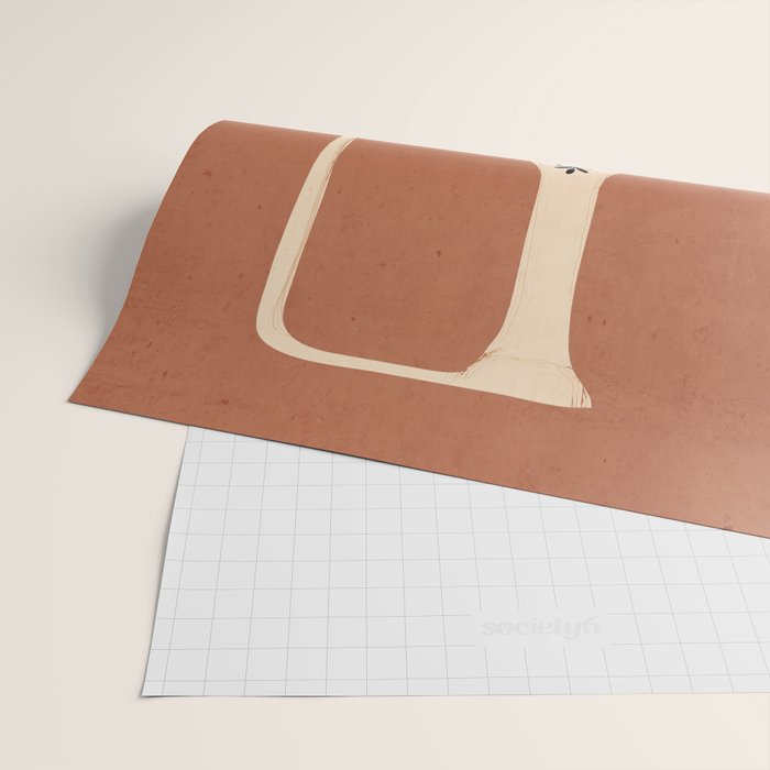 Minimal Abstract Art Vase 18 Wrapping Paper Gallery Image 2