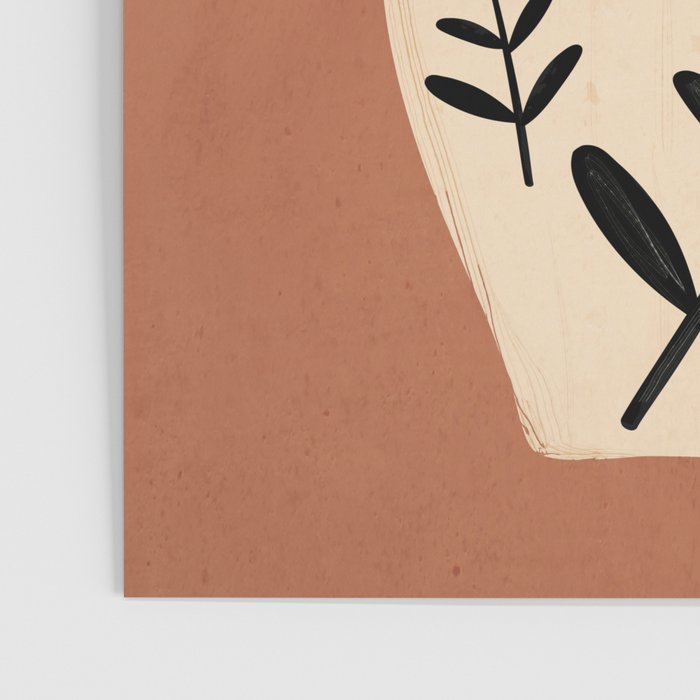 Minimal Abstract Art Vase 18 Poster Gallery Image 3