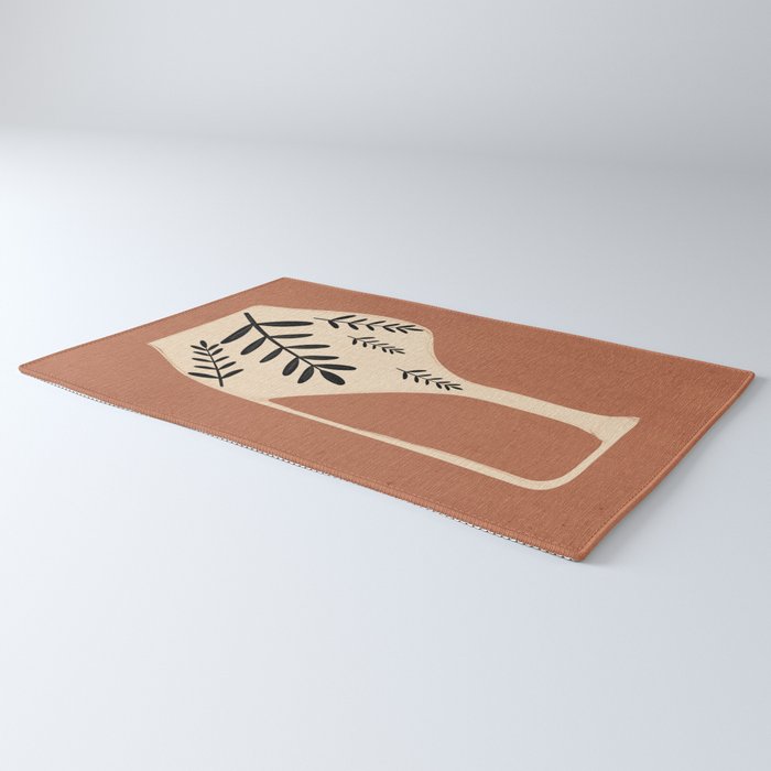 Minimal Abstract Art Vase 18 Rug Gallery Image 3