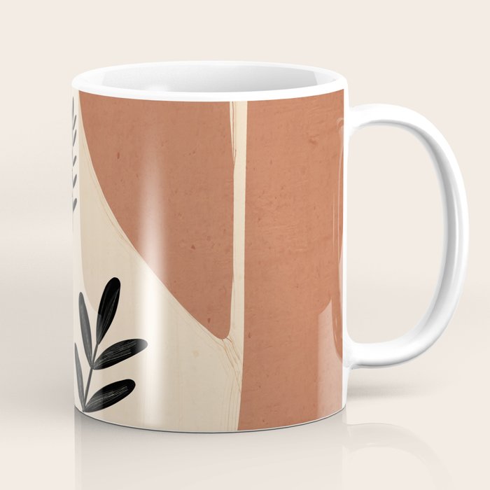 Minimal Abstract Art Vase 18 Coffee Mug Gallery Image 1