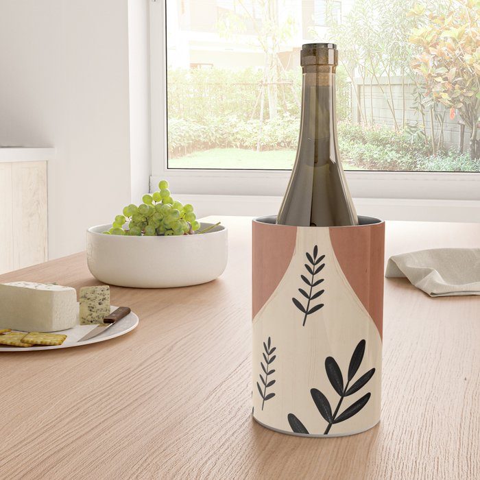 Minimal Abstract Art Vase 18 Wine Chiller Gallery Image 4