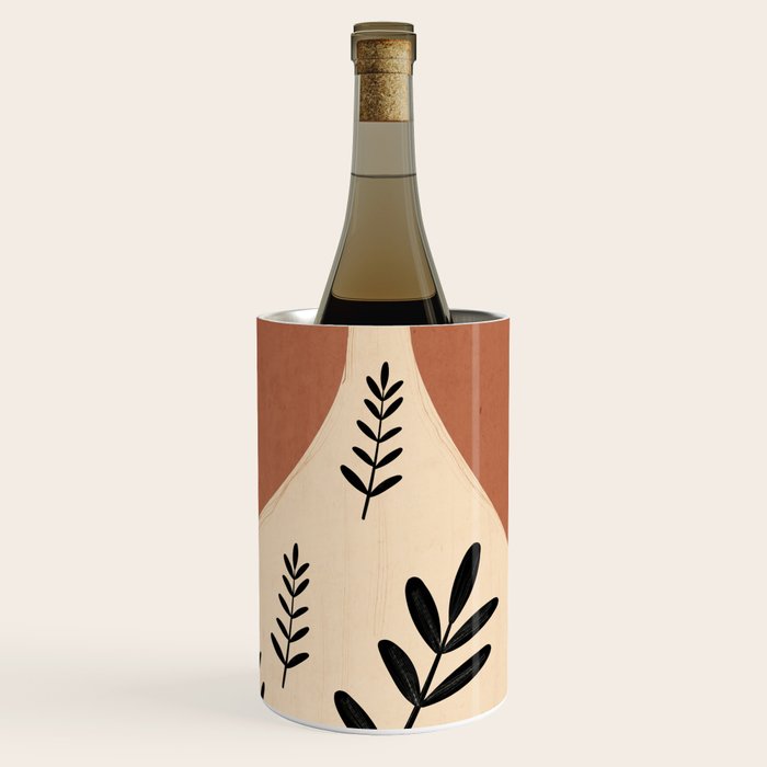 Minimal Abstract Art Vase 18 Wine Chiller Gallery Image 1