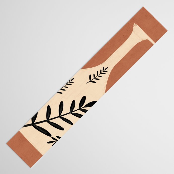 Minimal Abstract Art Vase 18 Table Runner Gallery Image 3