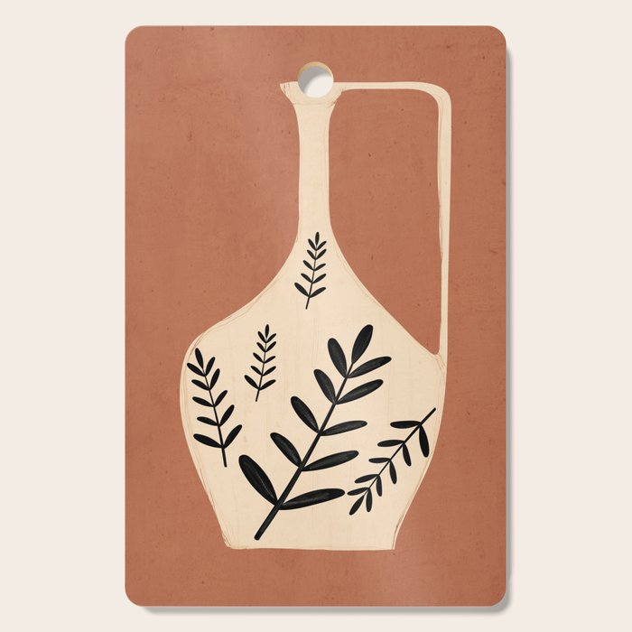 Minimal Abstract Art Vase 18 Cutting Board Gallery Image 1