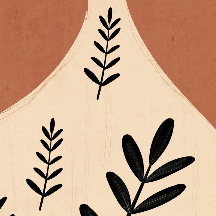 Minimal Abstract Art Vase 18 Coffee Mug Gallery Image 2