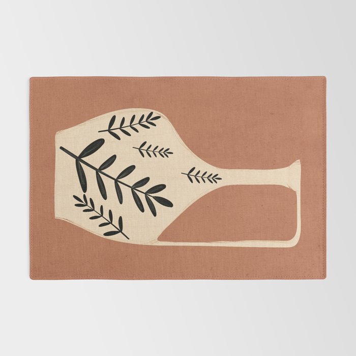 Minimal Abstract Art Vase 18 Rug Gallery Image 2