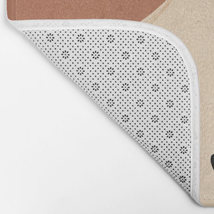 Minimal Abstract Art Vase 18 Bath Mat Gallery Image 2