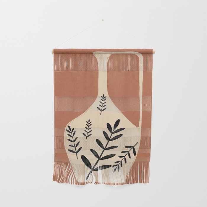 Minimal Abstract Art Vase 18 Wall Hanging Gallery Image 1