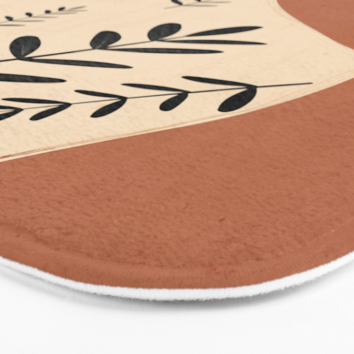 Minimal Abstract Art Vase 18 Bath Mat Gallery Image 3