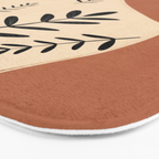 Minimal Abstract Art Vase 18 Bath Mat Gallery Image 3