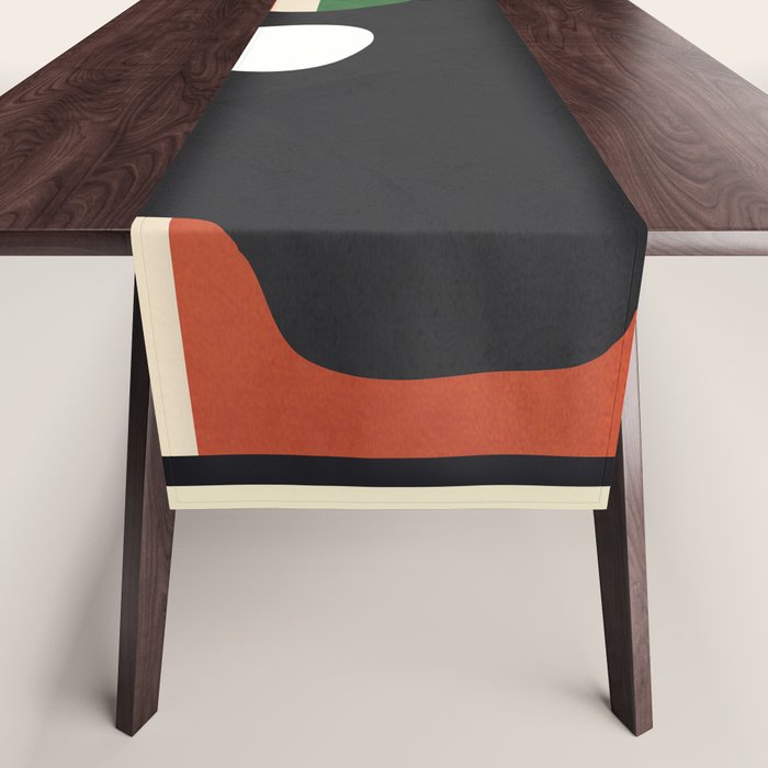 Abstract Art Vase 17 Table Runner Gallery Image 1