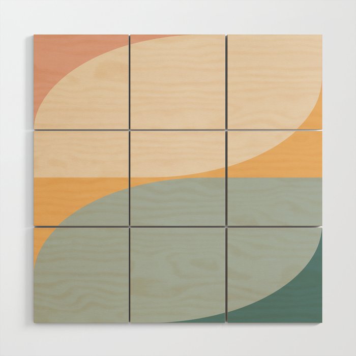 Almond Abstract XIII Wood Wall Art Gallery Image 1