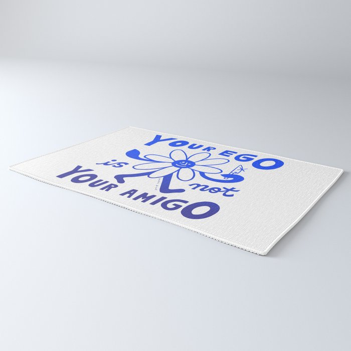 Your Ego Is Not Your Amigo (Light) Rug Gallery Image 3