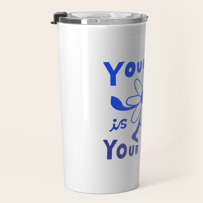 Your Ego Is Not Your Amigo (Light) Travel Mug Gallery Image 3