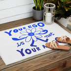Your Ego Is Not Your Amigo (Light) Outdoor Rug Gallery Image 2