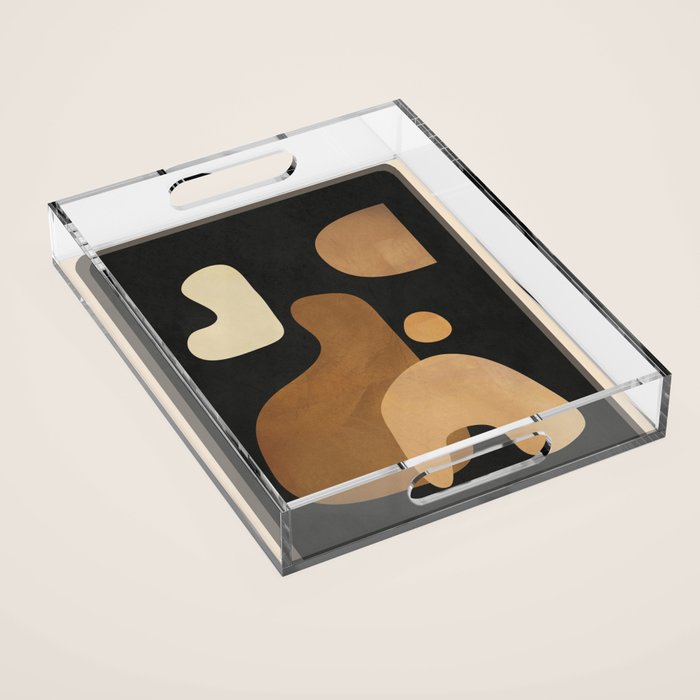 Modern Abstract Art 25 Acrylic Tray Gallery Image 1