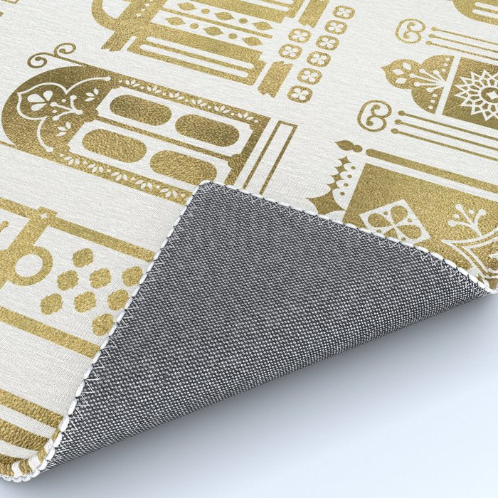 Moroccan Doors - Gold Palette Rug Gallery Image 4