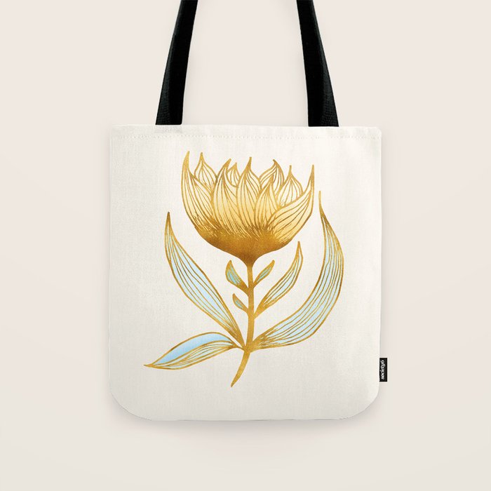 Bohemian Sunflower Tote Bag Gallery Image 1
