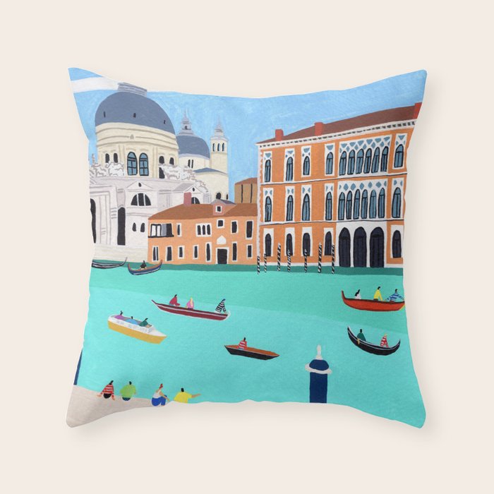 Venice, Italy Throw Pillow Gallery Image 6
