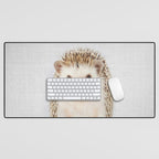 Hedgehog - Colorful Desk Mat Gallery Image 1