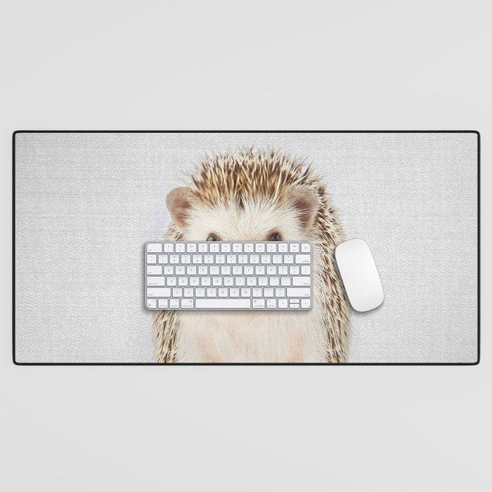 Hedgehog - Colorful Desk Mat Gallery Image 1