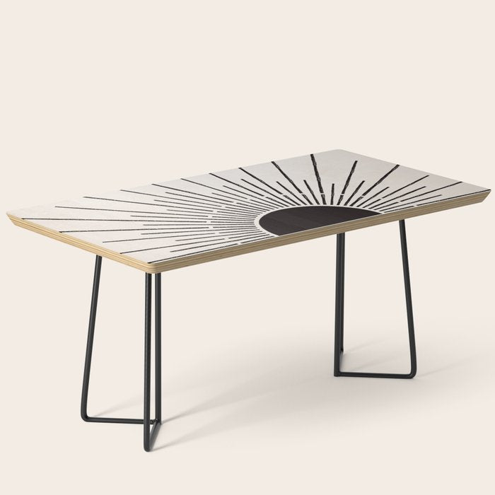 Boho Sun no. 5 Black Coffee Table Gallery Image 1