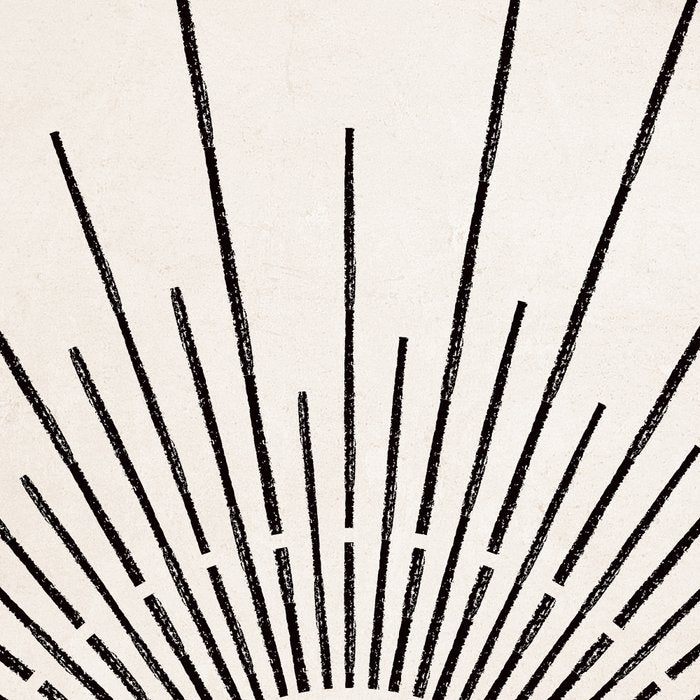 Boho Sun no. 5 Black Coffee Mug Gallery Image 2