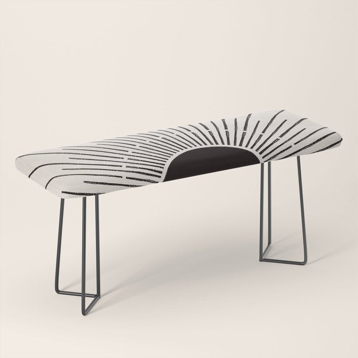 Boho Sun no. 5 Black Bench Gallery Image 1