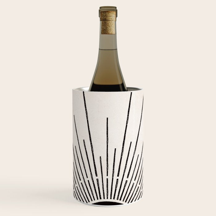 Boho Sun no. 5 Black Wine Chiller Gallery Image 1