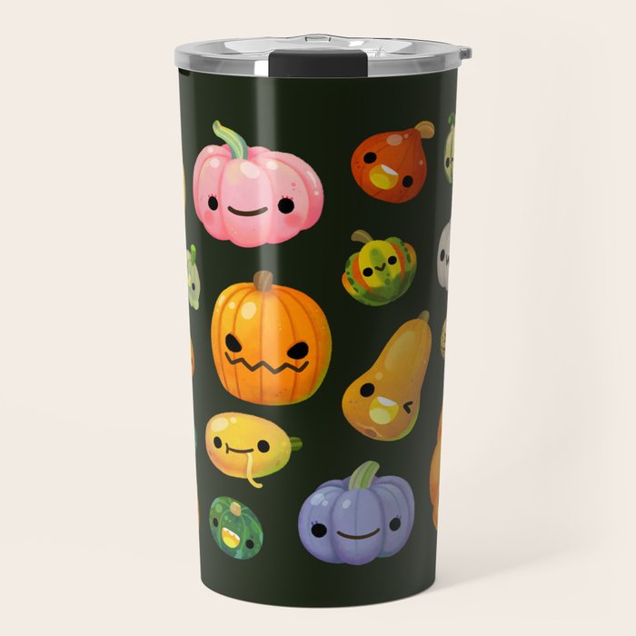 Pumpkin and squash Travel Mug Gallery Image 1