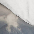 Morning sunshine over the clear mountain blue lake Comforter Gallery Image 4