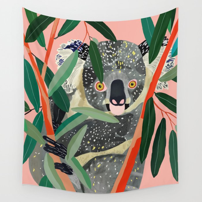 Koala Wall Tapestry Gallery Image 4