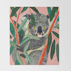 Koala Throw Blanket Gallery Image 2