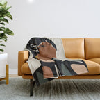 Boring Summer Throw Blanket Gallery Image 1