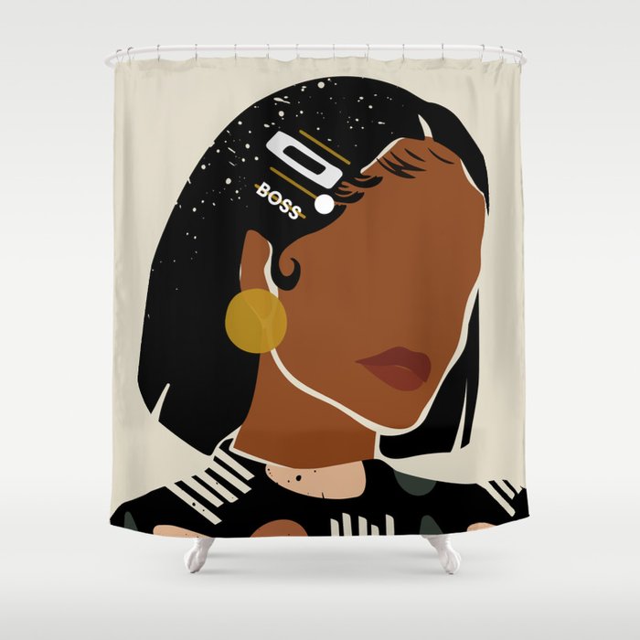Boring Summer Shower Curtain Gallery Image 1
