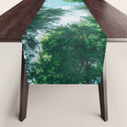 Lost In The Forest - Redwood National Park California Table Runner Gallery Image 1
