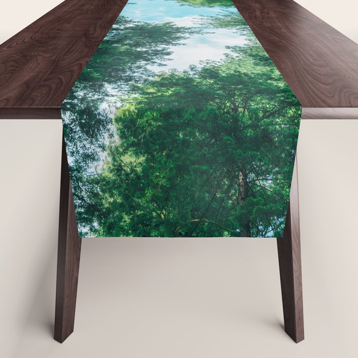 Lost In The Forest - Redwood National Park California Table Runner Gallery Image 1