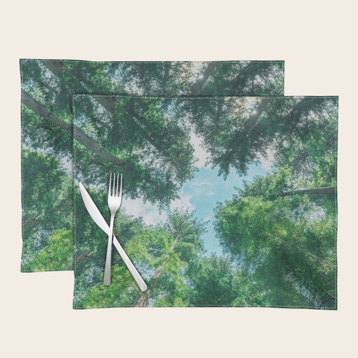 Lost In The Forest - Redwood National Park California Placemat Gallery Image 1