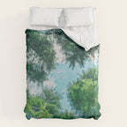 Lost In The Forest - Redwood National Park California Duvet Cover Gallery Image 6
