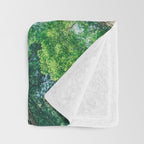 Lost In The Forest - Redwood National Park California Throw Blanket Gallery Image 3