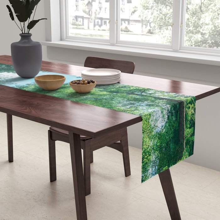 Lost In The Forest - Redwood National Park California Table Runner Gallery Image 2