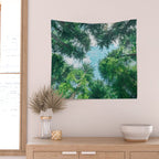 Lost In The Forest - Redwood National Park California Wall Tapestry Gallery Image 2