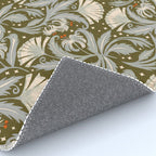 Vintage Botanica Olive Bronze - Heritage Revival Floral  Rug Gallery Image 4