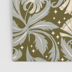 Vintage Botanica Olive Bronze - Heritage Revival Floral  Poster Gallery Image 3