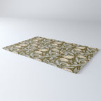 Vintage Botanica Olive Bronze - Heritage Revival Floral  Rug Gallery Image 3
